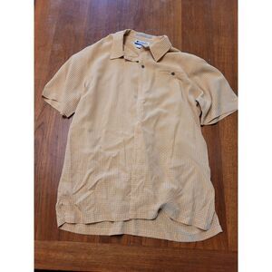 Columbia Sportswear Short Sleeve Button Up Shirt Medium